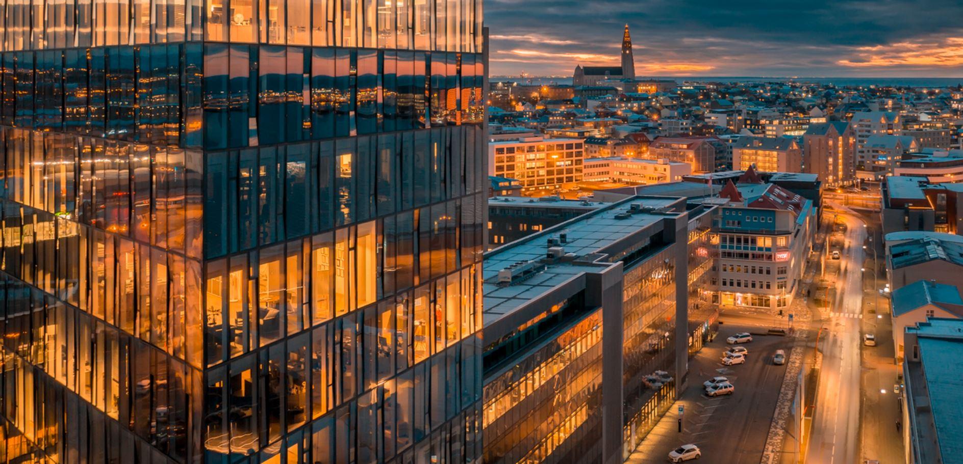 Höfðatorg. Photograph by Ragnar Th. Sigurðsson