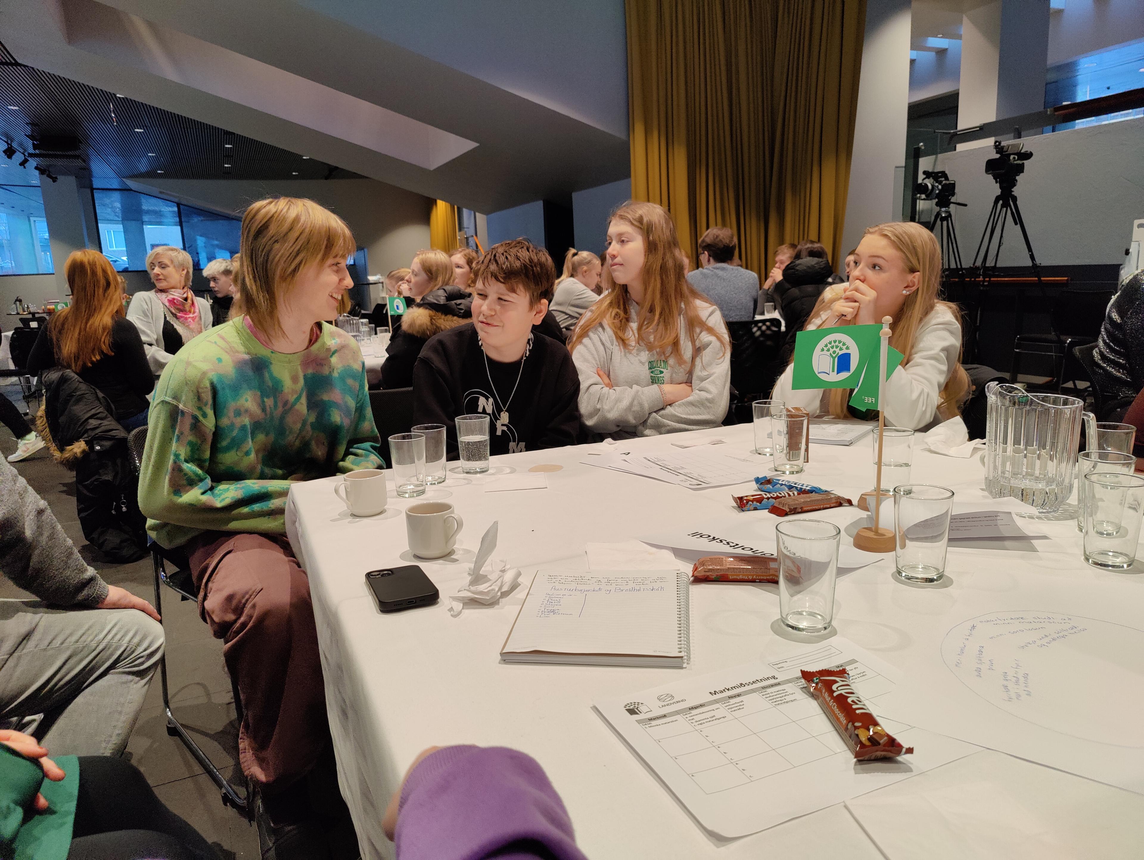 Frá Loftslagsþingi í Ráðhúsinu.