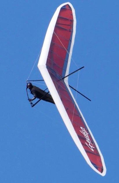 Jón stundaði áður svifdrekaflug.