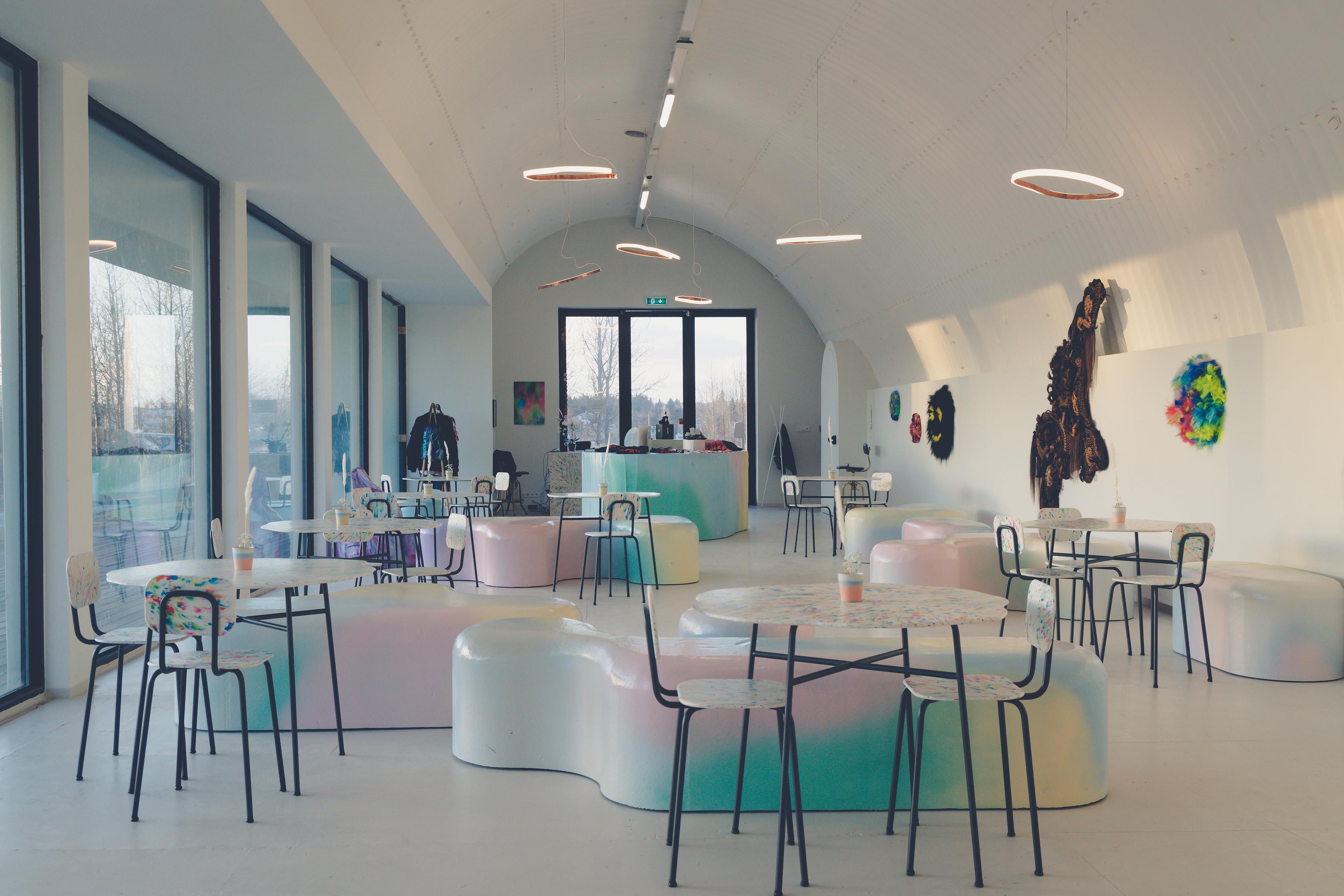 Í Höfuðstöðinni eru líka hönnunarverslun og kaffihús.