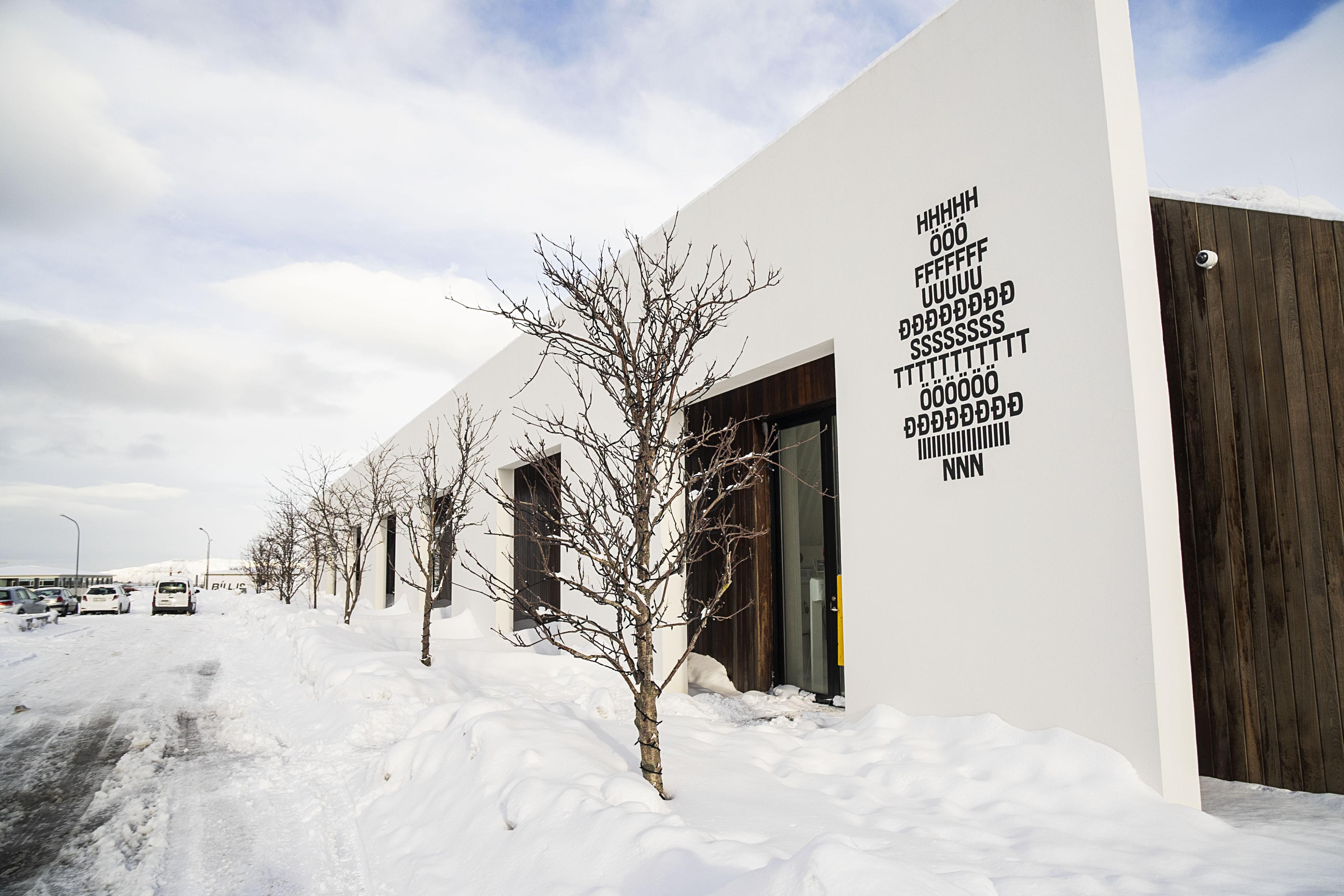 Höfuðstöðin séð utan frá