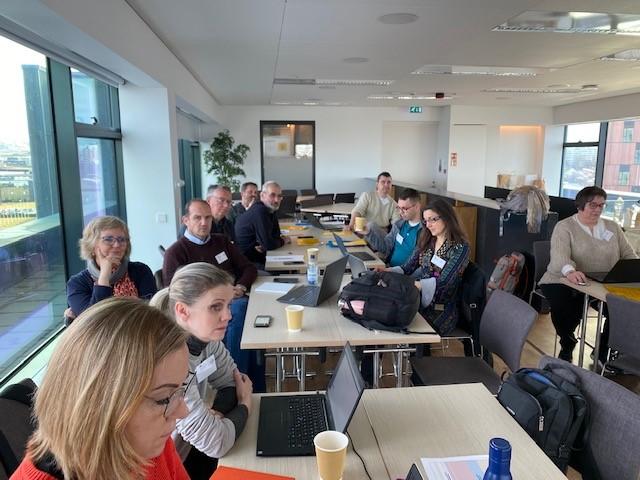 Þátttakendur í Erasmus+ verkefninu Facilitating e-Learning for an Inclusive Pedagogy.