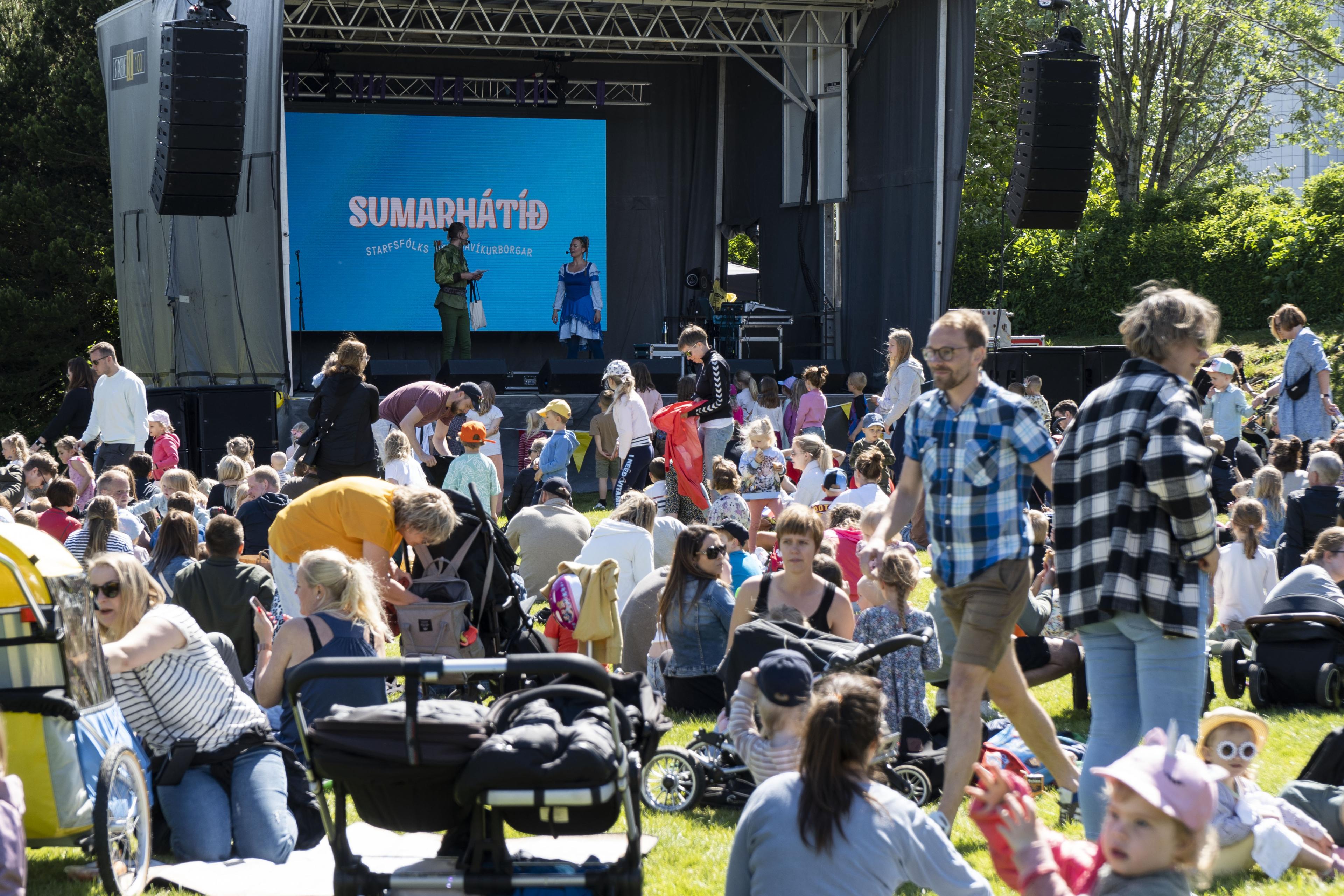 Sumarhátíð Reykjavíkurborgar í Fjölskyldu- og húsdýragarðinum