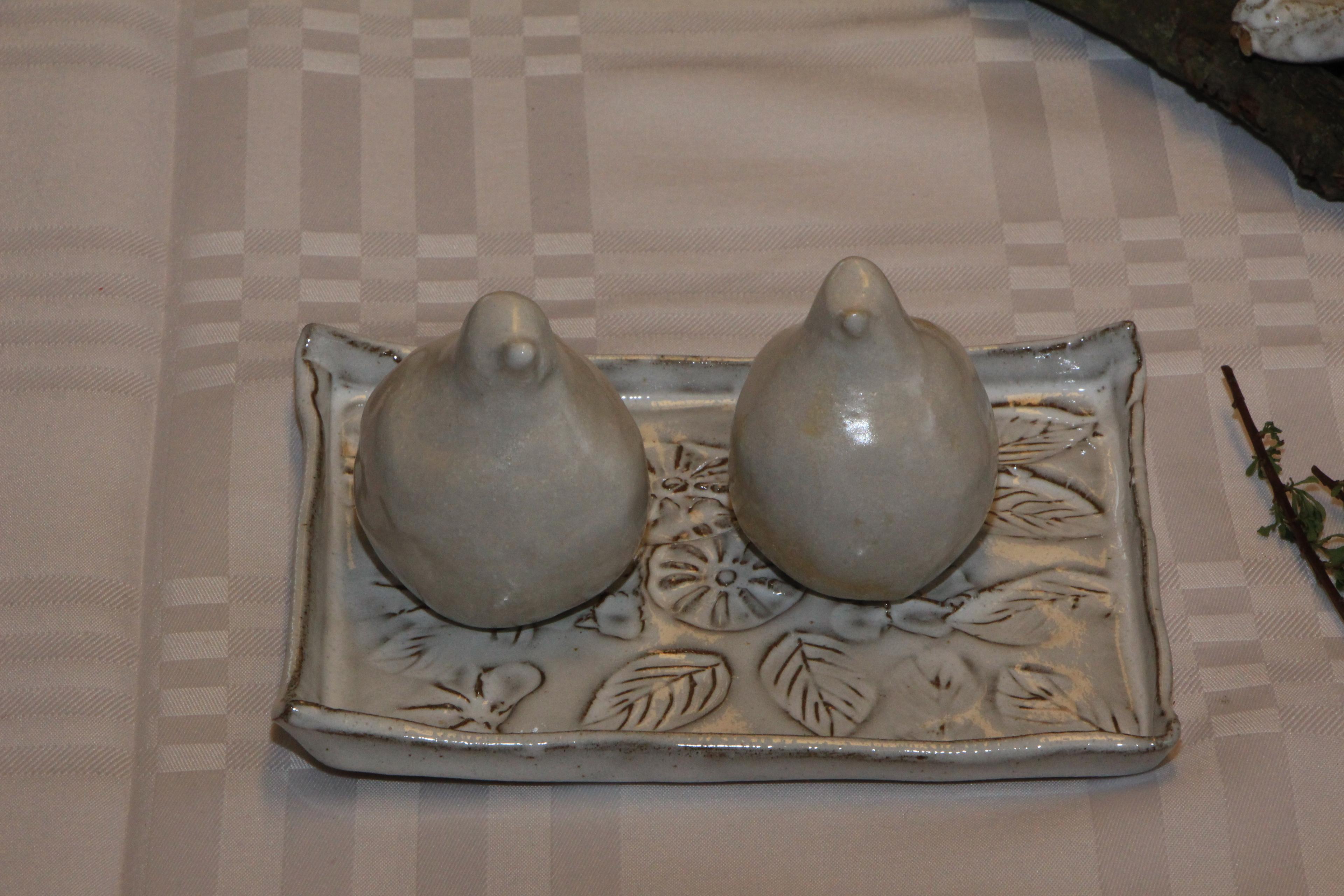 Keramik listaverk á sýningu Félagsmiðstöðvarinnar Hæðargarði