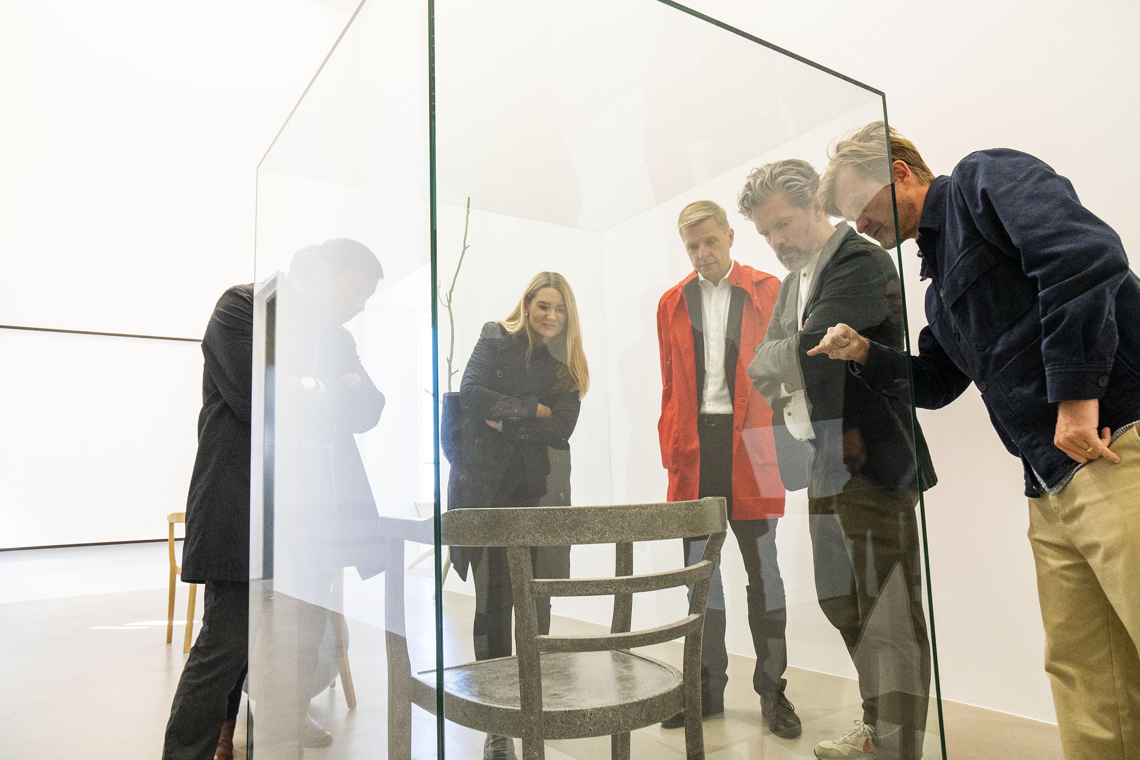 Borgarstjórar höfuðborga Eystrasaltsríkjanna ásamt fylgdarliði