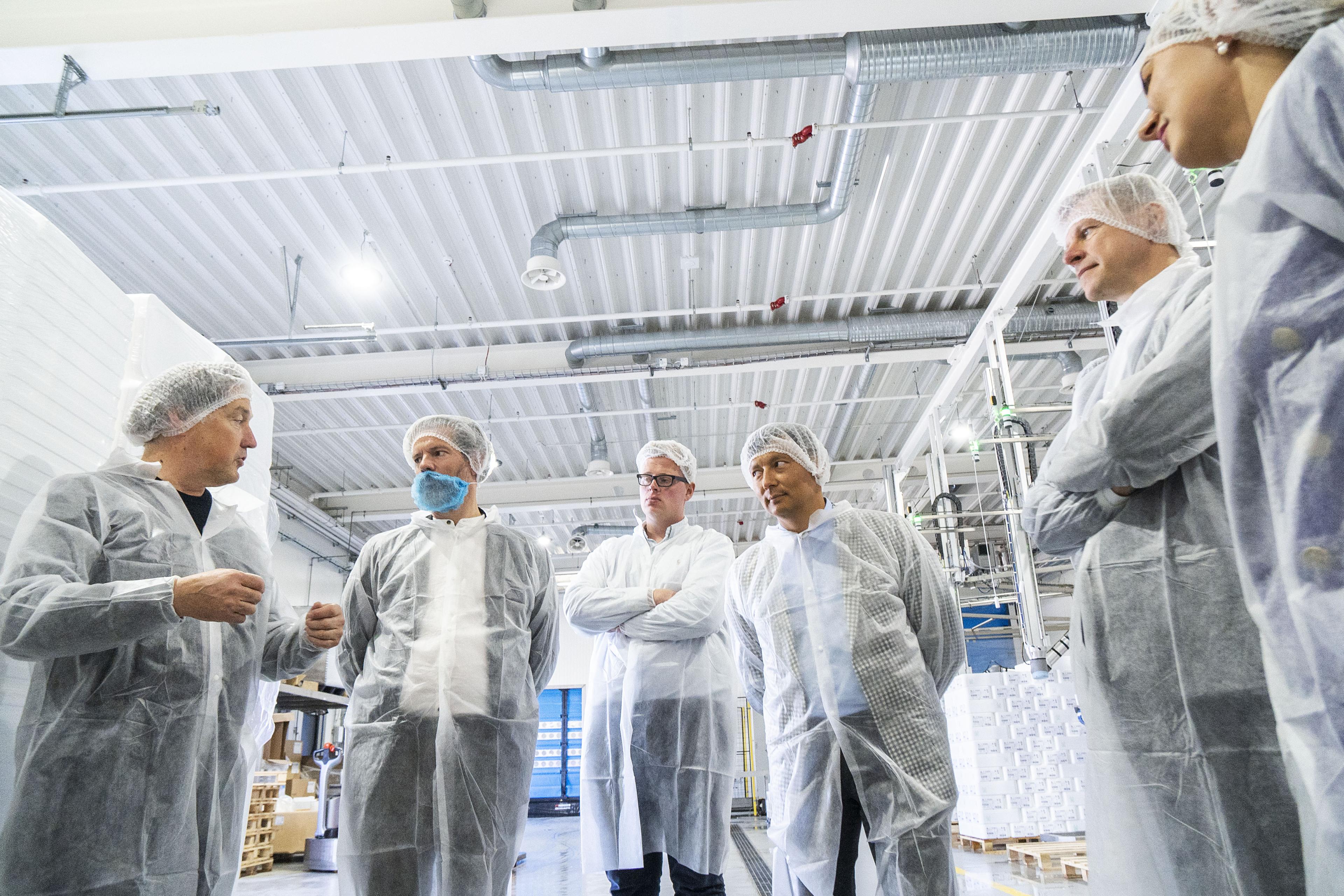 Borgarstjórar höfuðborga Eystrasaltsríkjanna ásamt fylgdarliði