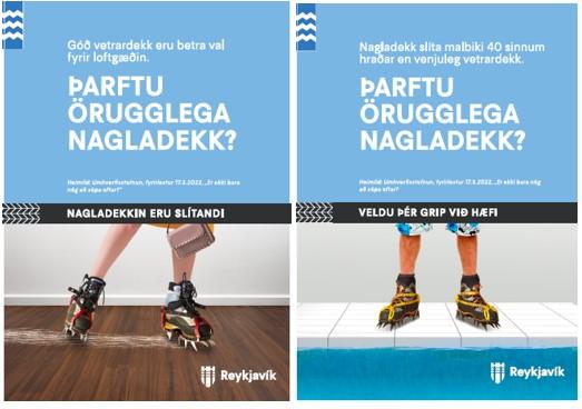 Þarftu nauðsynlega nagladekk í vetur? Auglýsingar