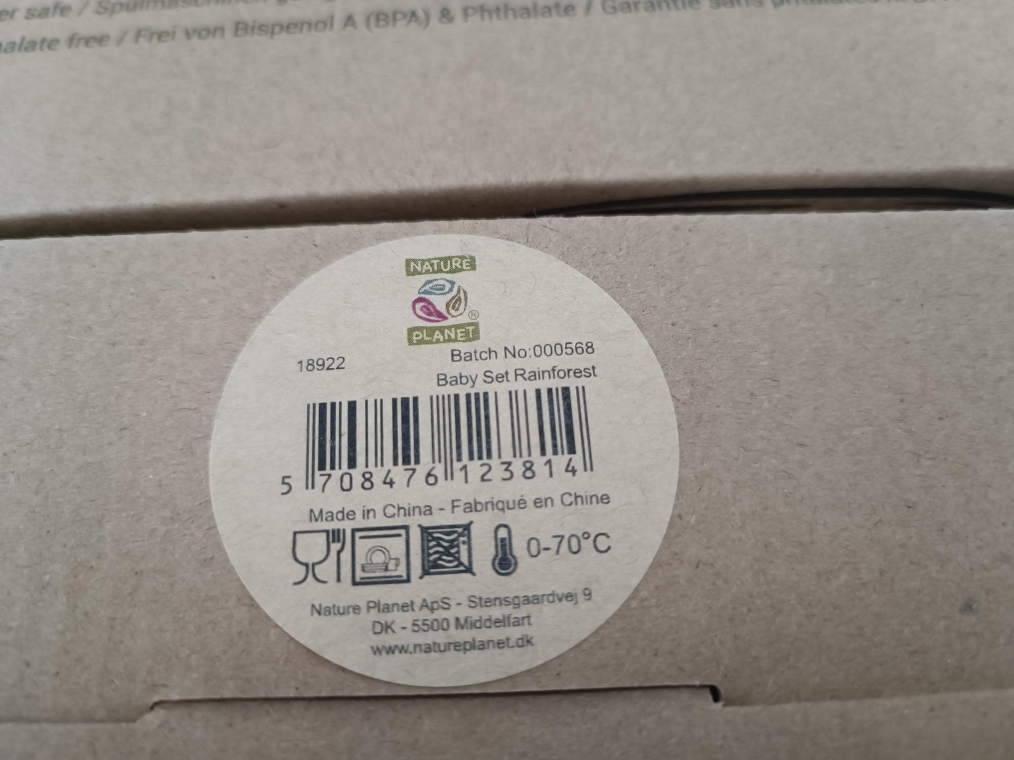 Borðbúnaðarsett fyrir börn - innköllun