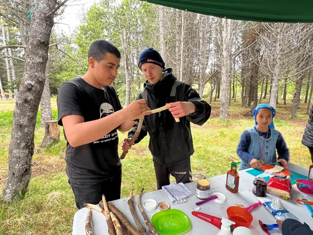 Stoðdeild Birtu í Heiðmörk í boði Miðstöðvar útivistar og útináms.