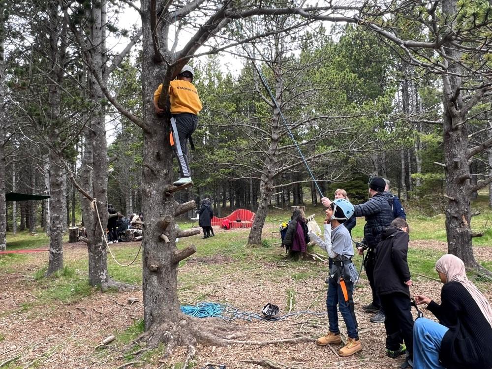 Stoðdeild Birtu í Heiðmörk í boði Miðstöðvar útivistar og útináms.