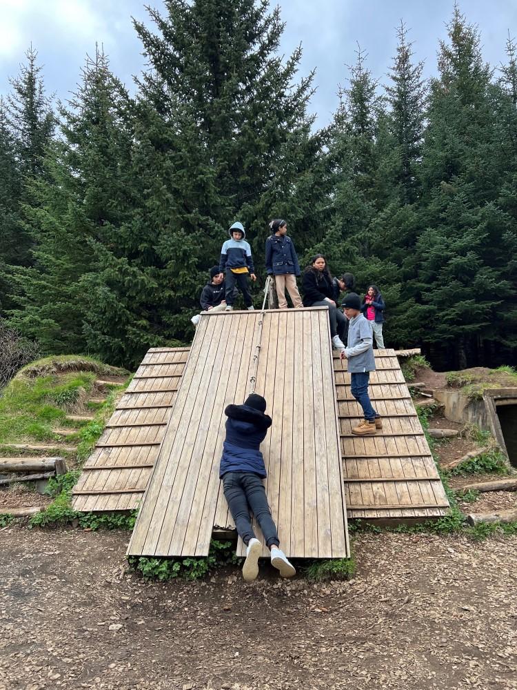 Stoðdeild Birtu í Heiðmörk í boði Miðstöðvar útivistar og útináms.