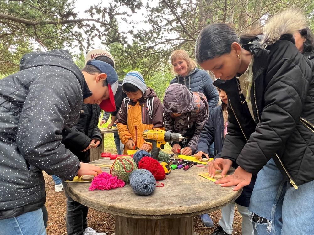 Stoðdeild Birtu í Heiðmörk í boði Miðstöðvar útivistar og útináms.