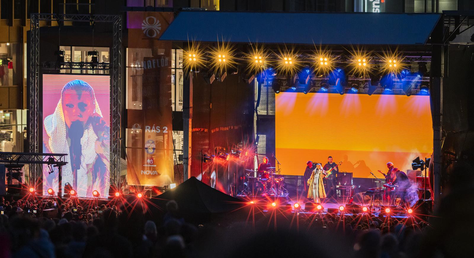 Menningarnótt arnarhóll