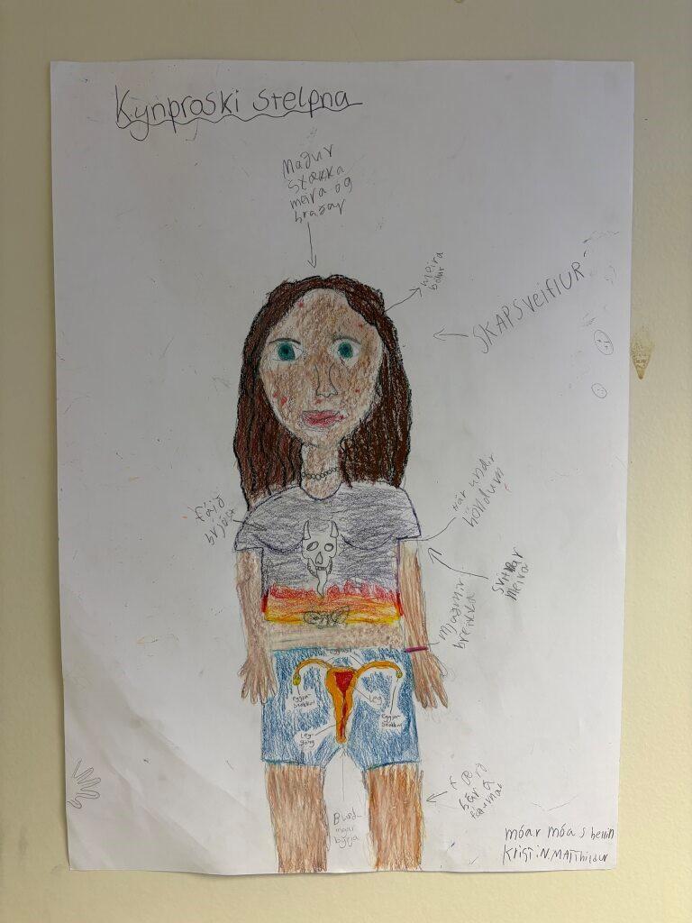 Mynd unnin af nemenda í Viku6.