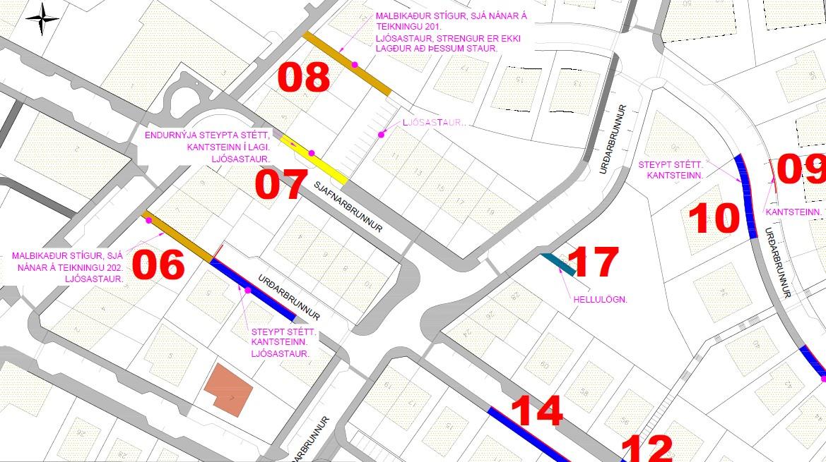 Yfirlitsmynd Svæði 6-12