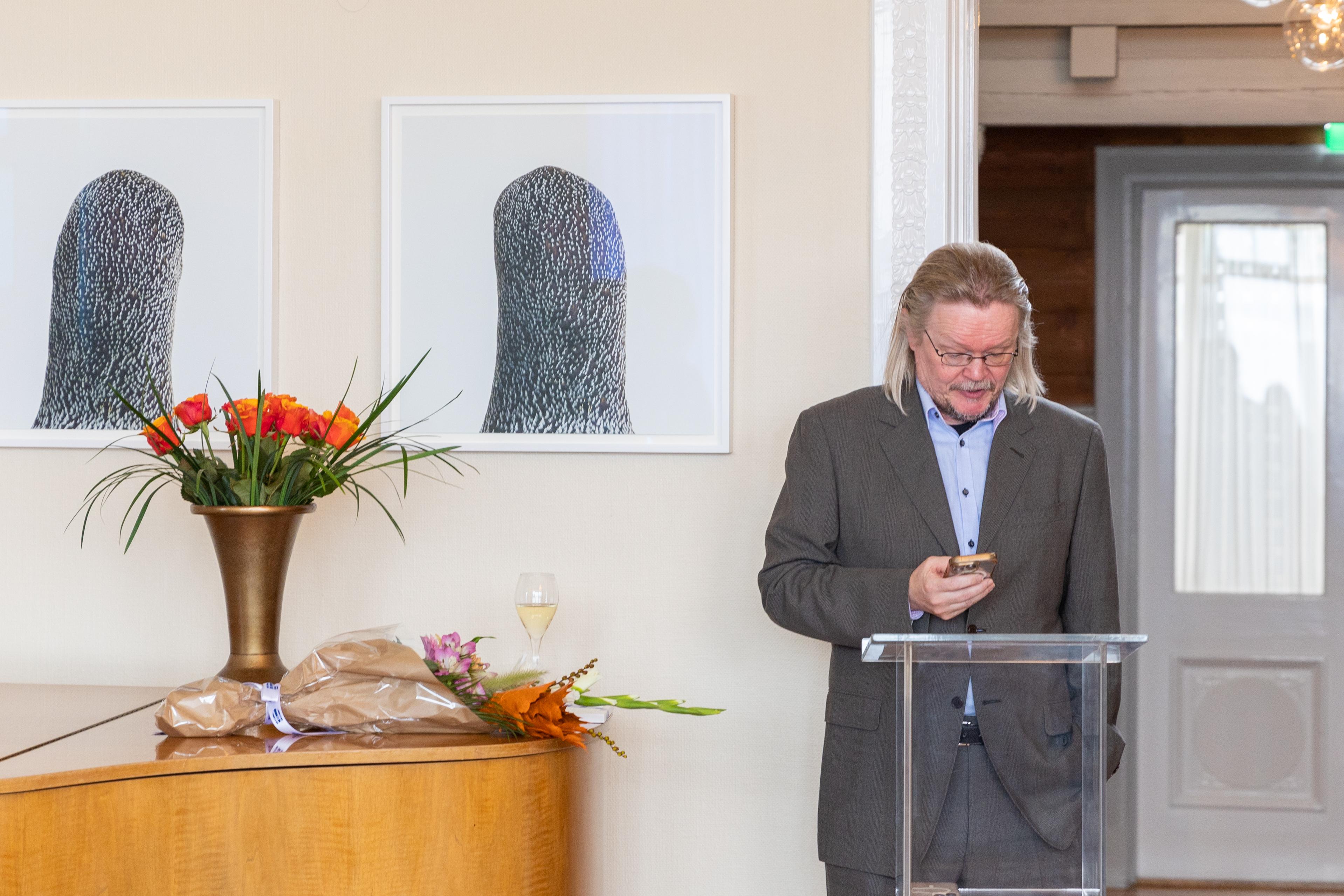 Námsstyrkur Ellýjar var afhentur í Höfða.