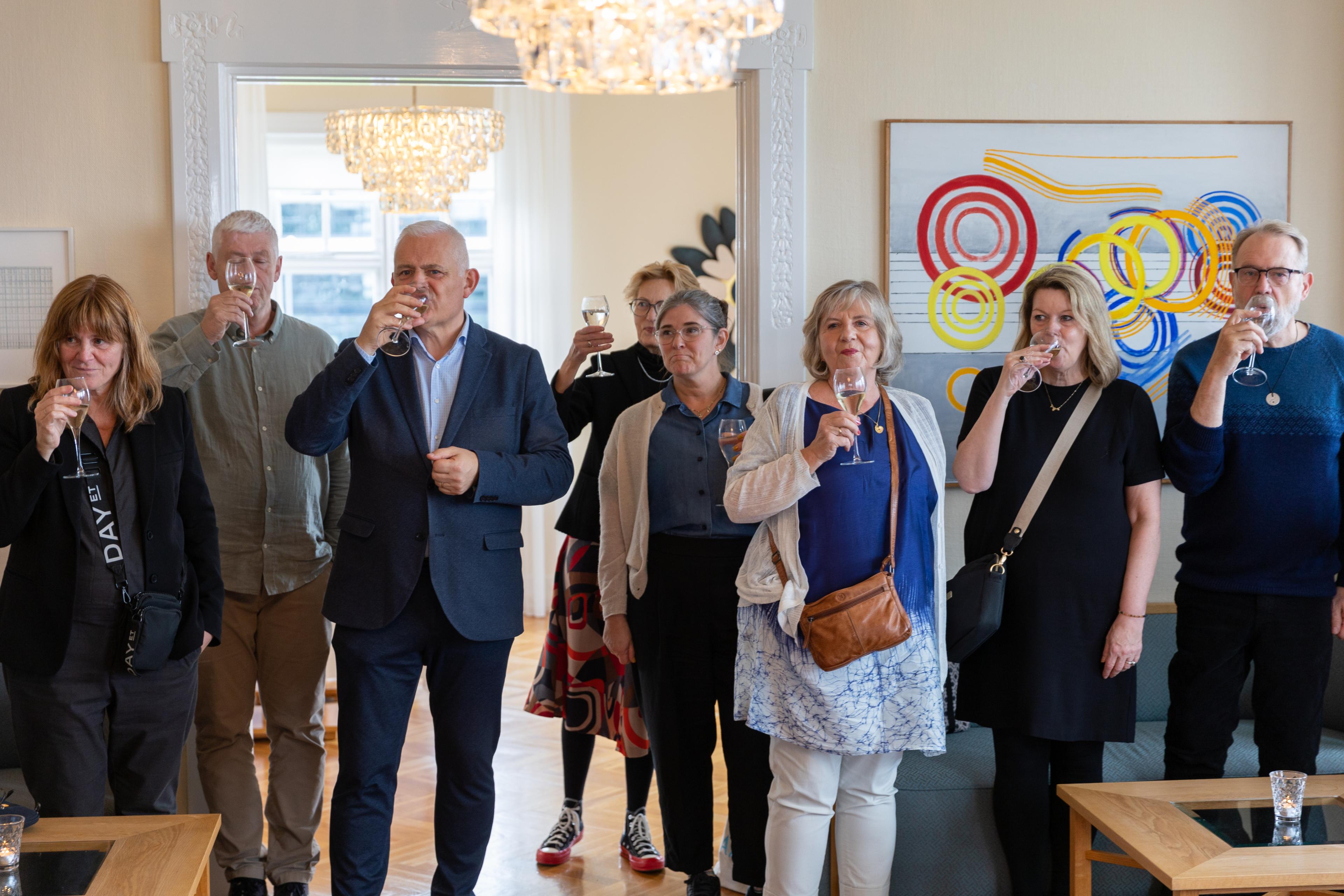 Námsstyrkur Ellýjar var afhentur í Höfða.