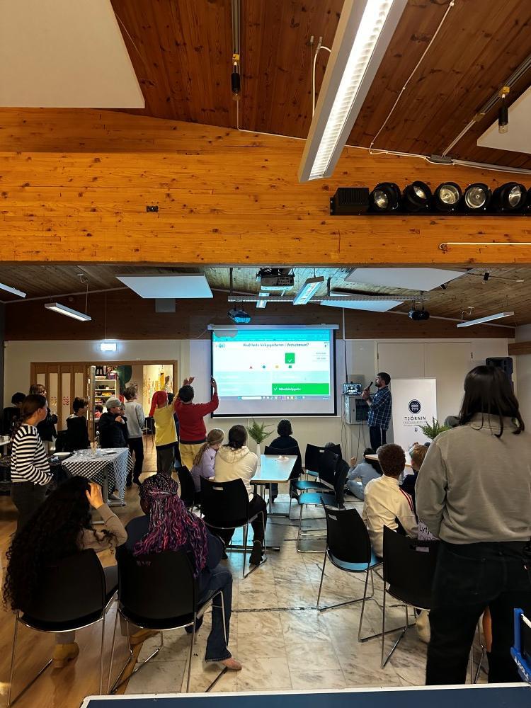 Snapshots from youth centers on Youth Center Day.