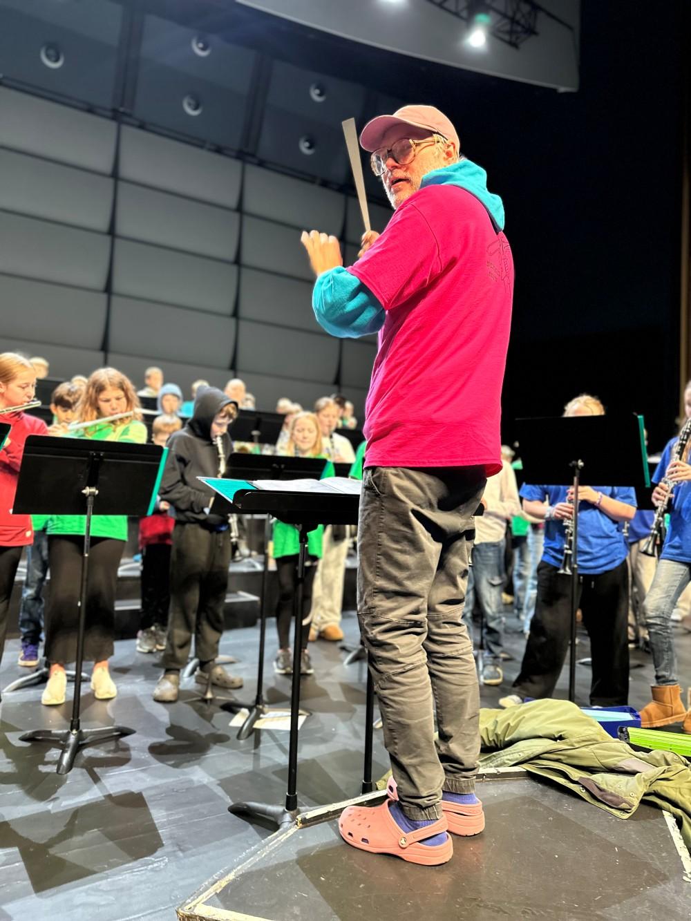 National school band competition in Vesturbær
