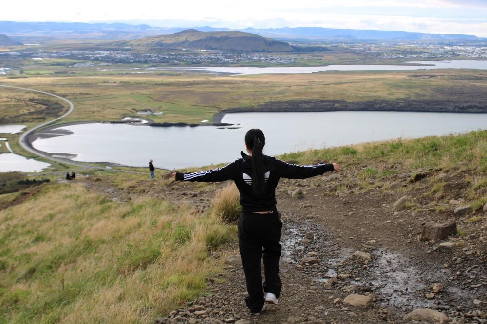 Breiðholtsskóli upper primary school's Mount Esja hike