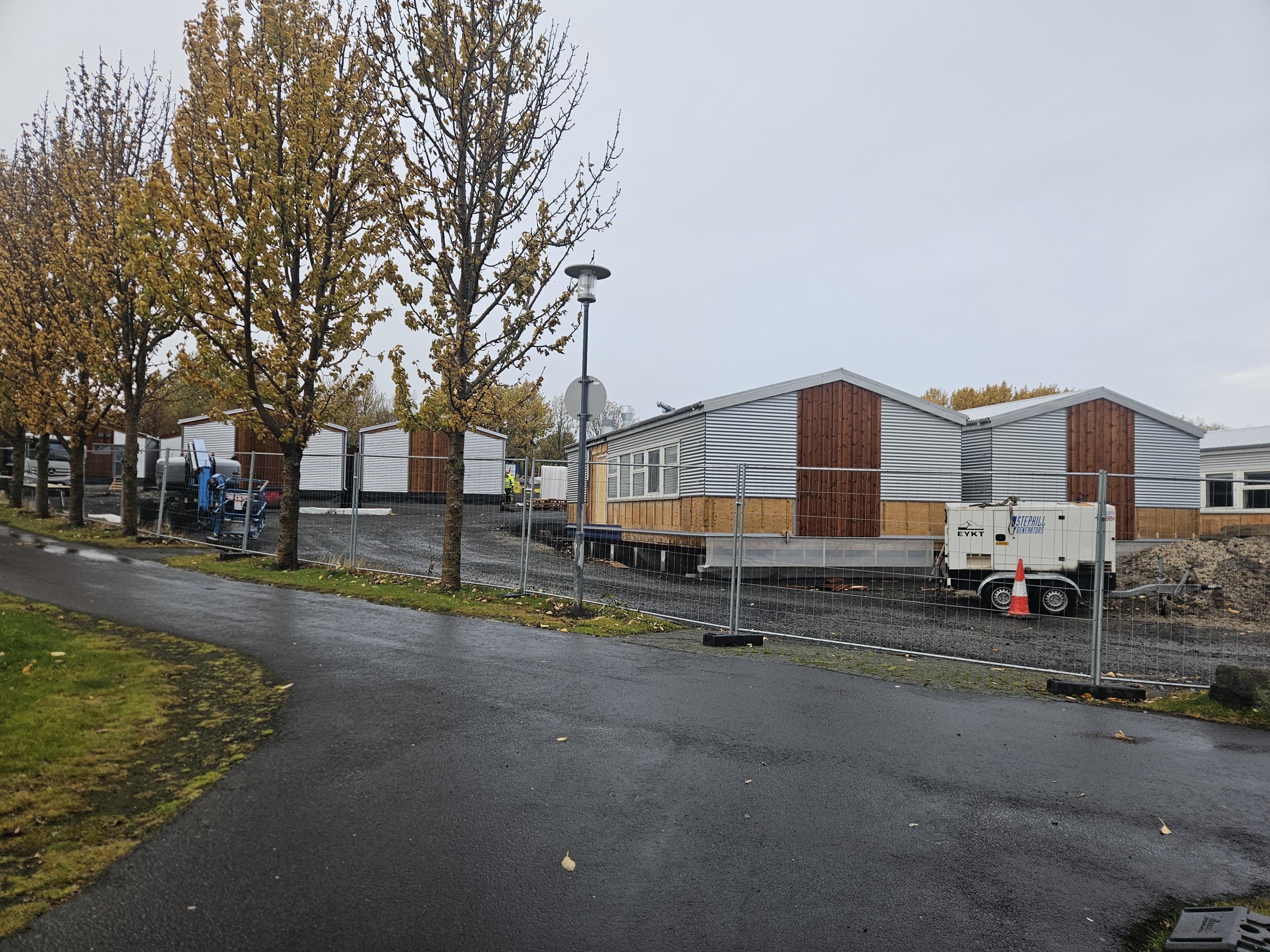 Vinna við uppsetningu