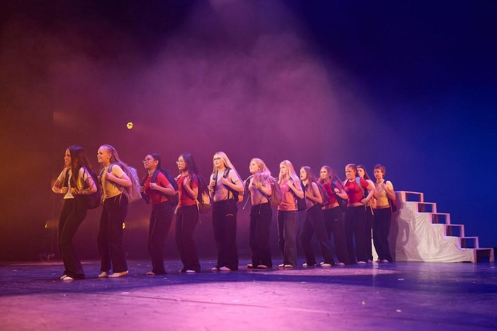 Atriði Hólabrekkuskóla í Skrekk 2025.