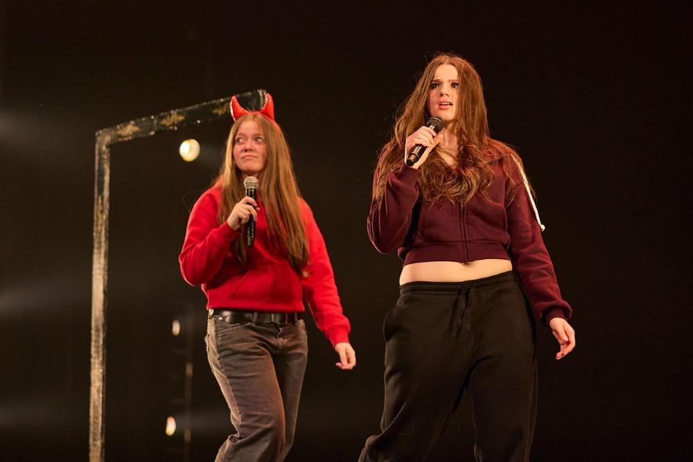 Atriði Ingunnarskóla í Skrekk 2025.