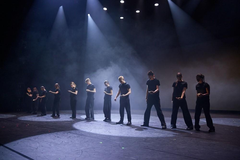 Atriði Klébergsskóla í Skrekk 2025.