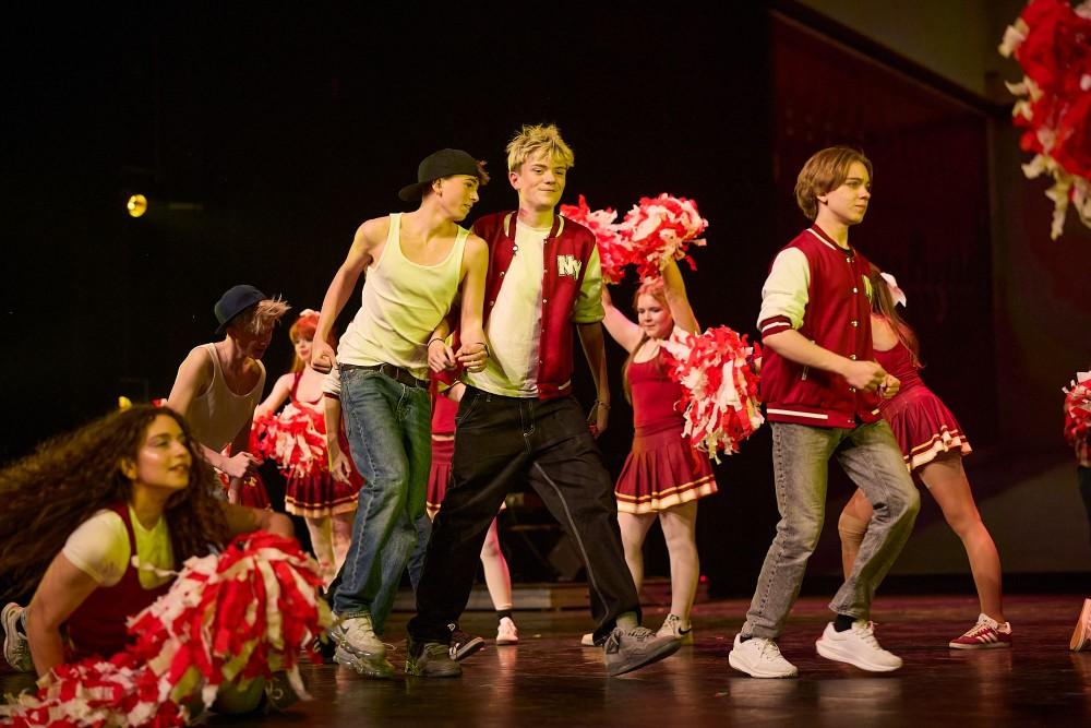 Atriði Landakotsskóla í Skrekk 2025.