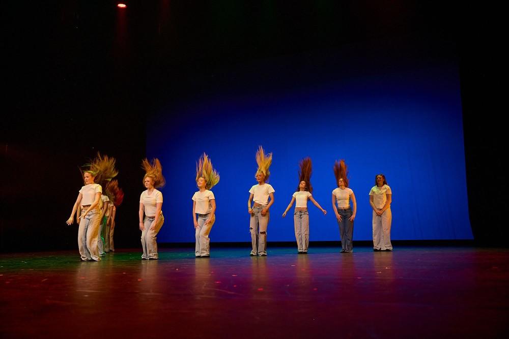 Atriði Norðlingaskóla í Skrekk 2025.