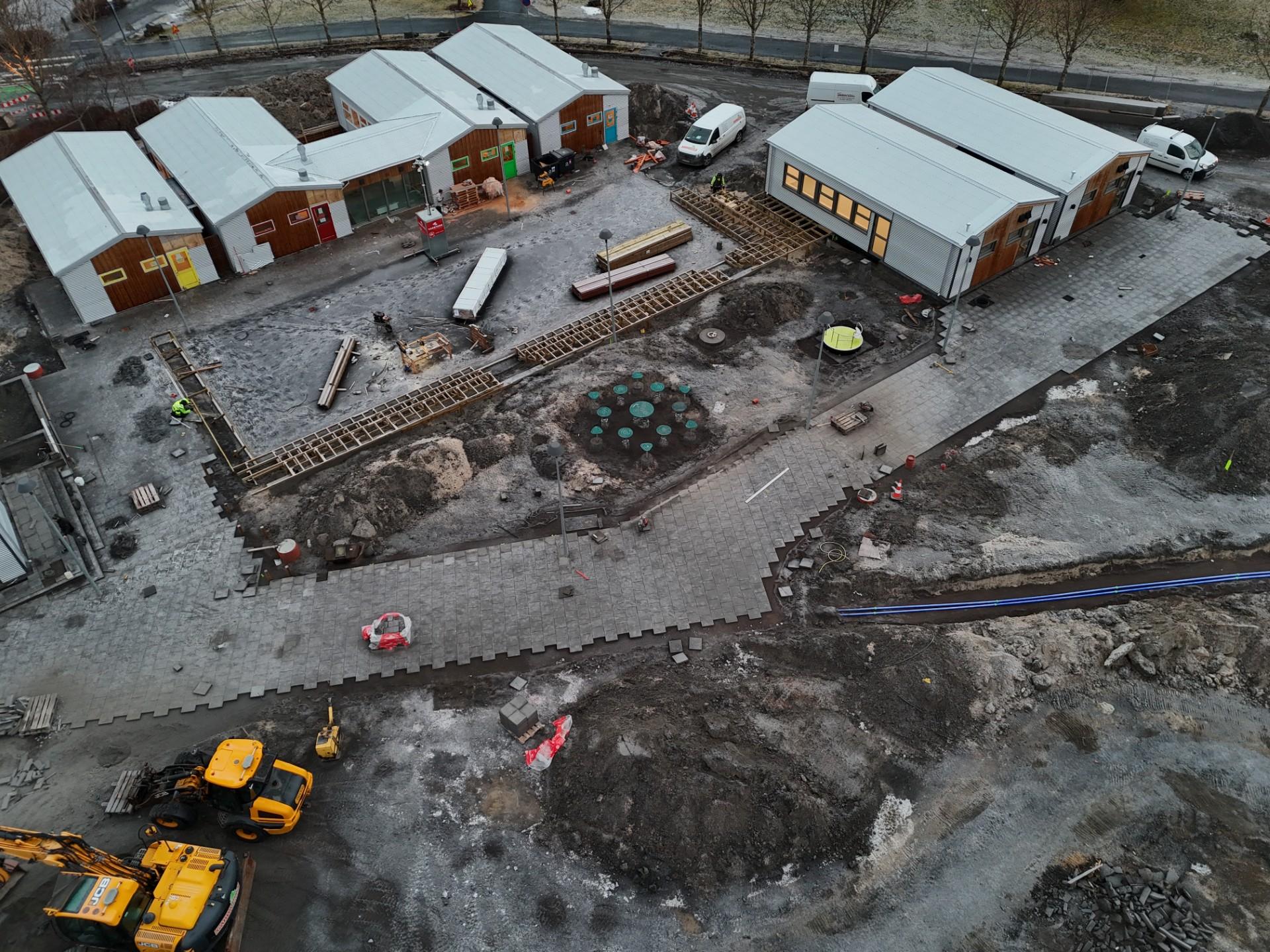 Loftmynd í nóvember 2025