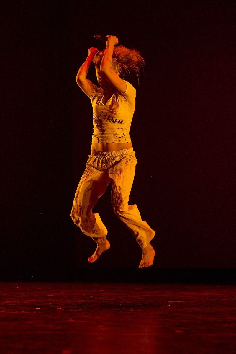 Atriði Vogaskóla í Skrekk 2025.