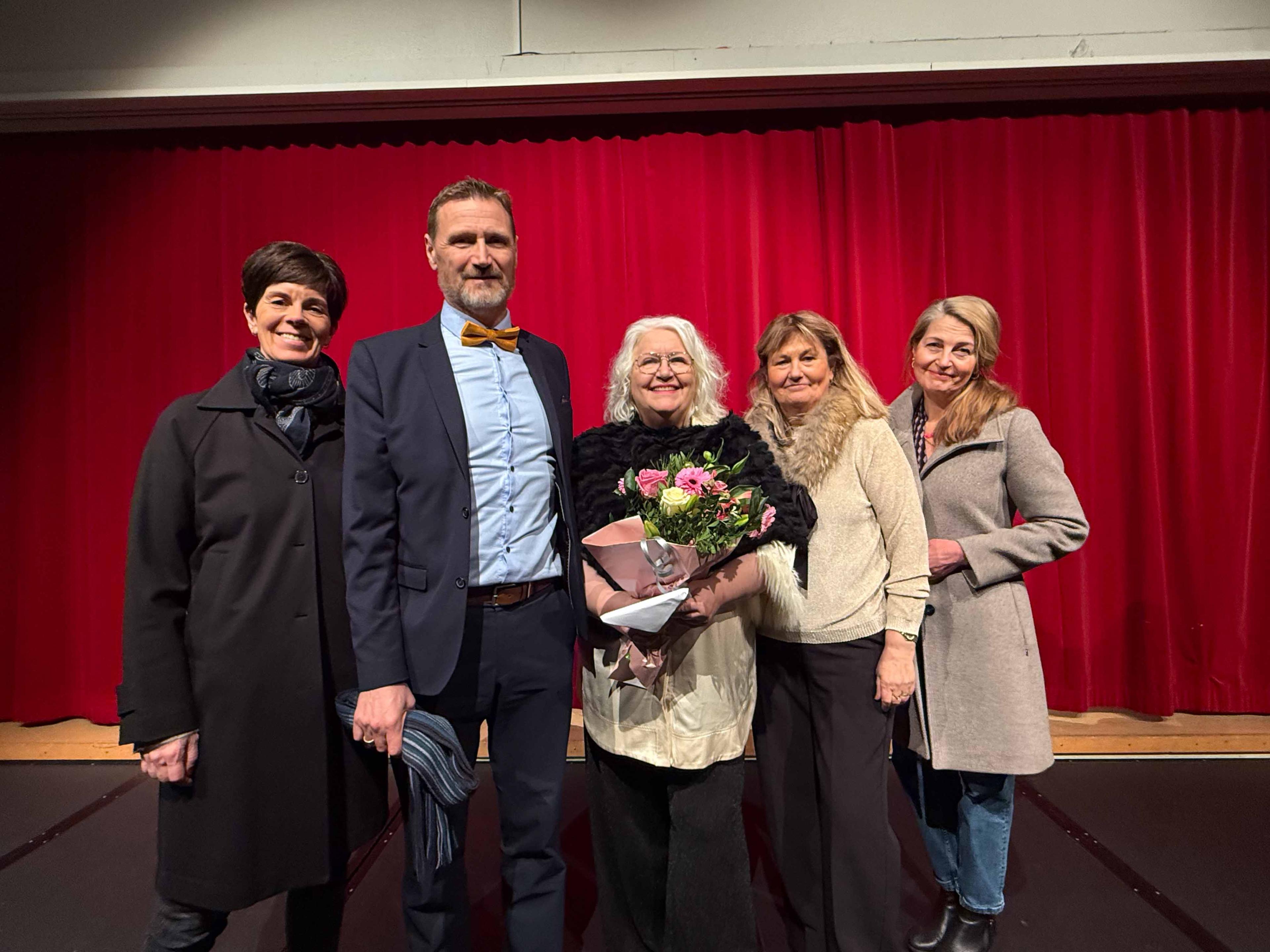 Photo from Hlíðaskóli's 70th anniversary