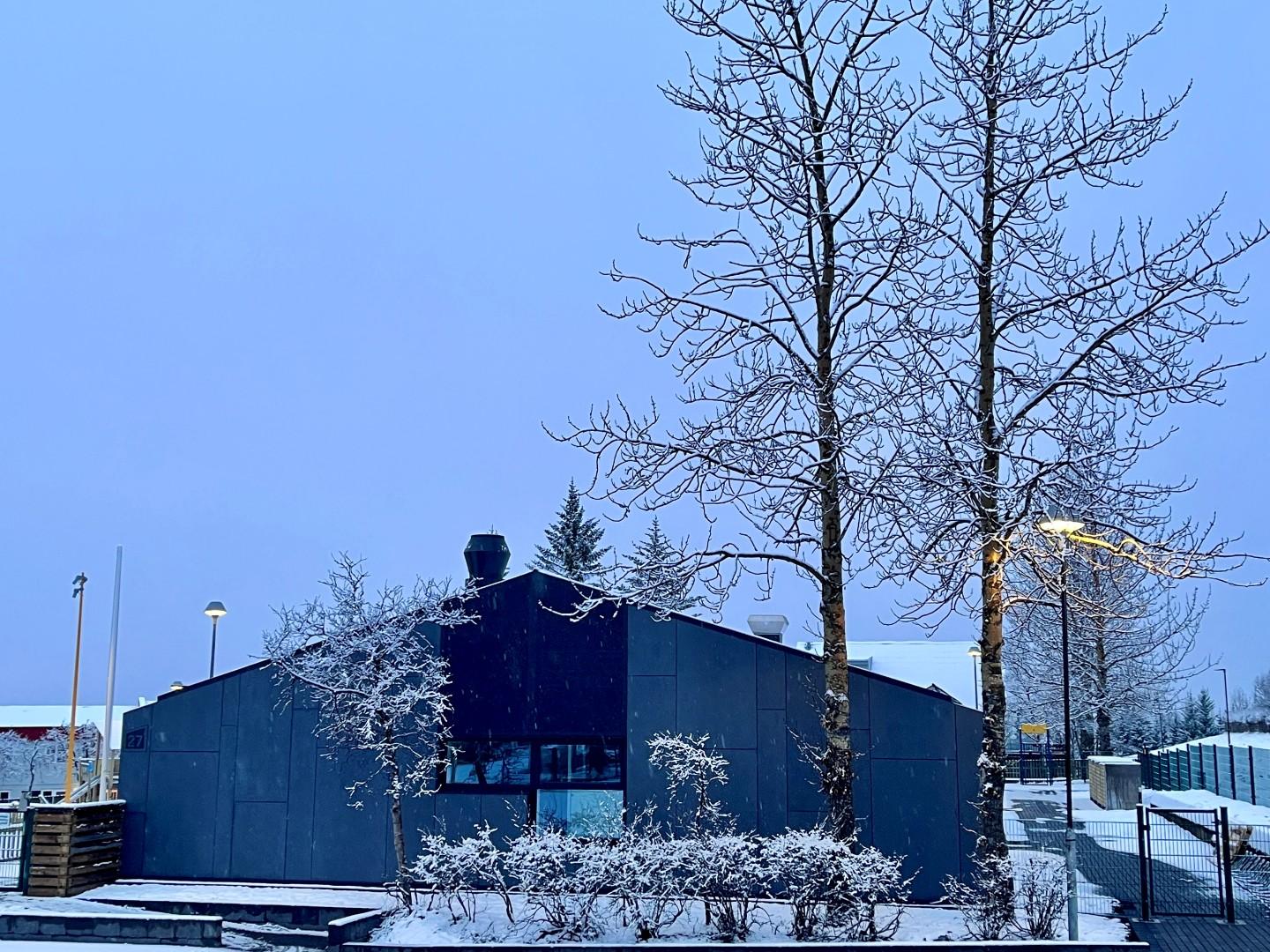 Fullbúin leikskóli Hálsaborg (Mynd Rúnar Ingi Guðjónsson )