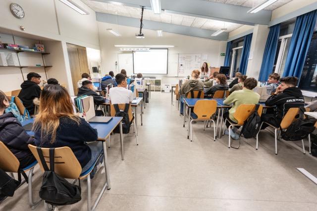 Hólabrekkuskóli í Breiðholti.