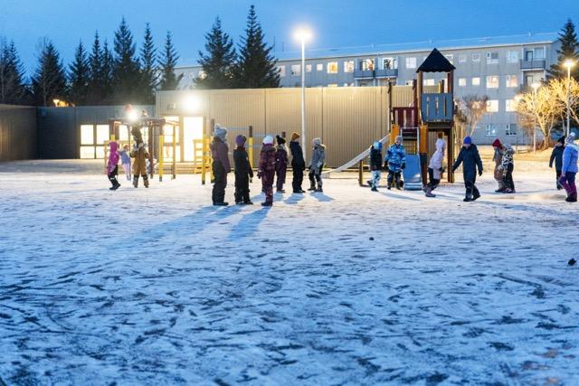 Hólabrekkuskóli í Breiðholti.