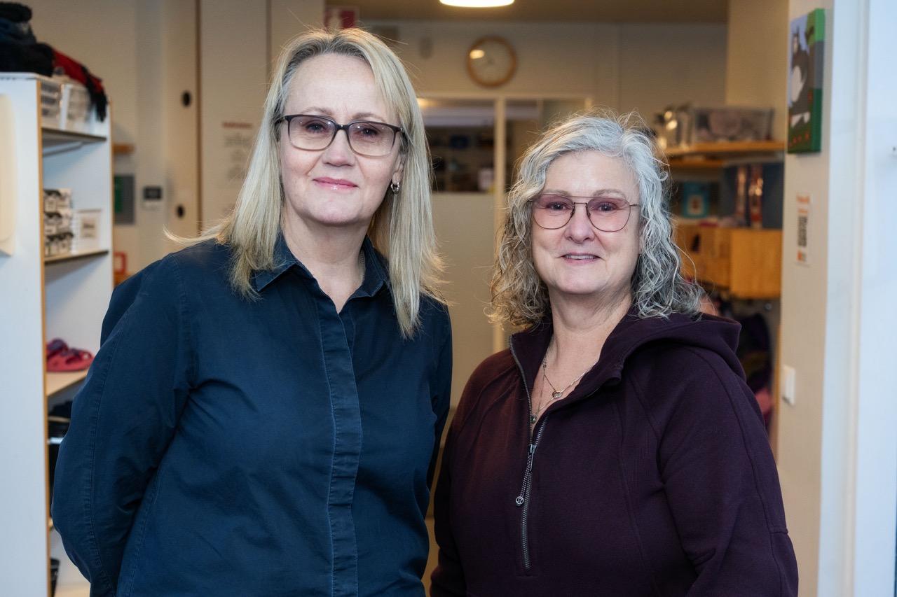 Helena Jónsdóttir og Anna Kristín Sigurbjörnsdóttir