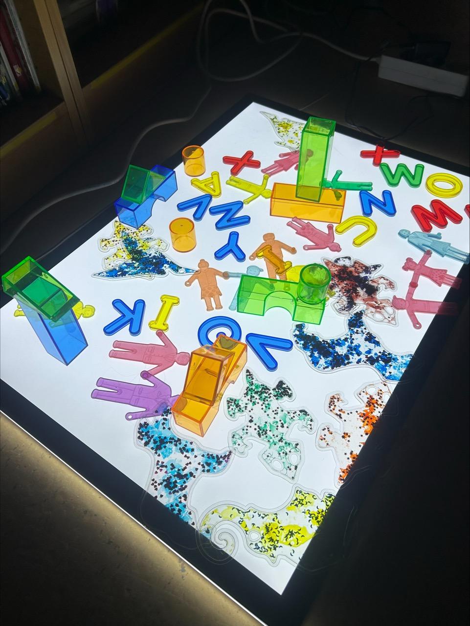 Mynd frá ljósadegi í Maríuborg.