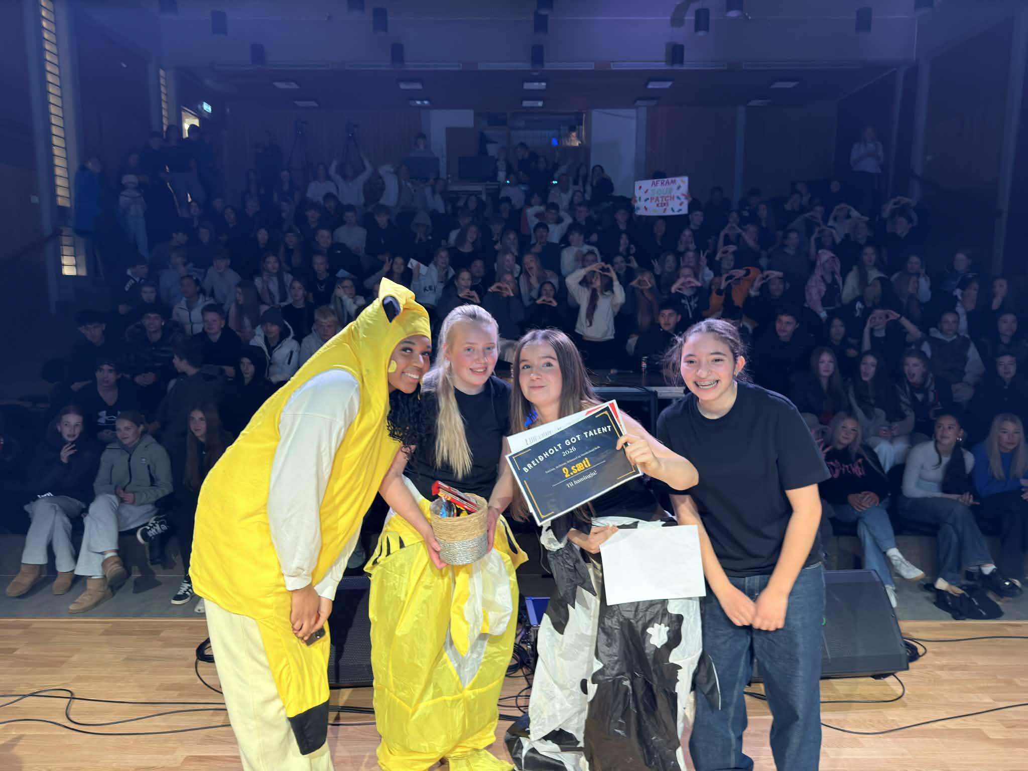 Frá hæfileikakeppninni Breiðholt Got Talent