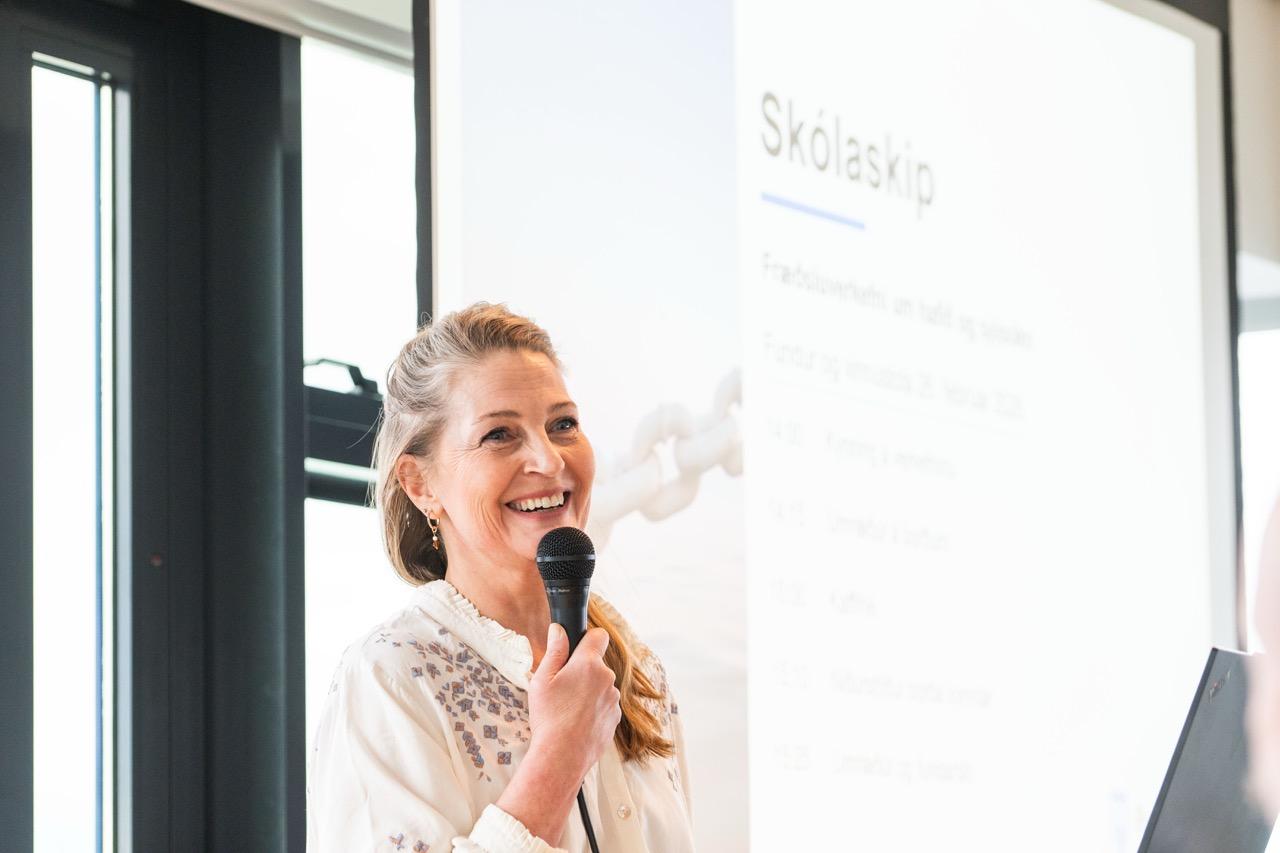 Frá fundi um verkefnið Skólaskip.