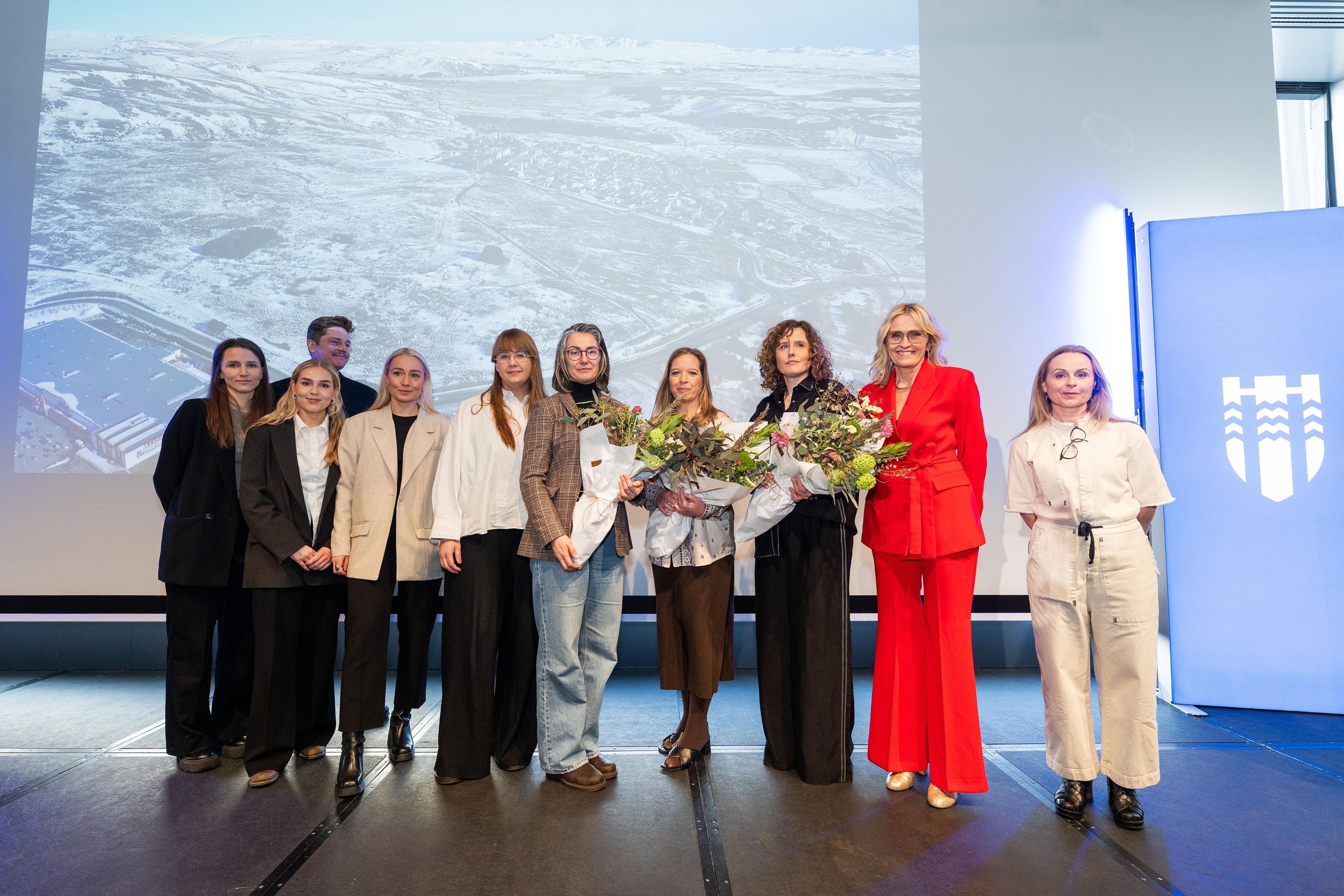 Vinningstillaga fyrir Hallahverfi var gerð opinber á húsnæðisfundi borgarstjóra.