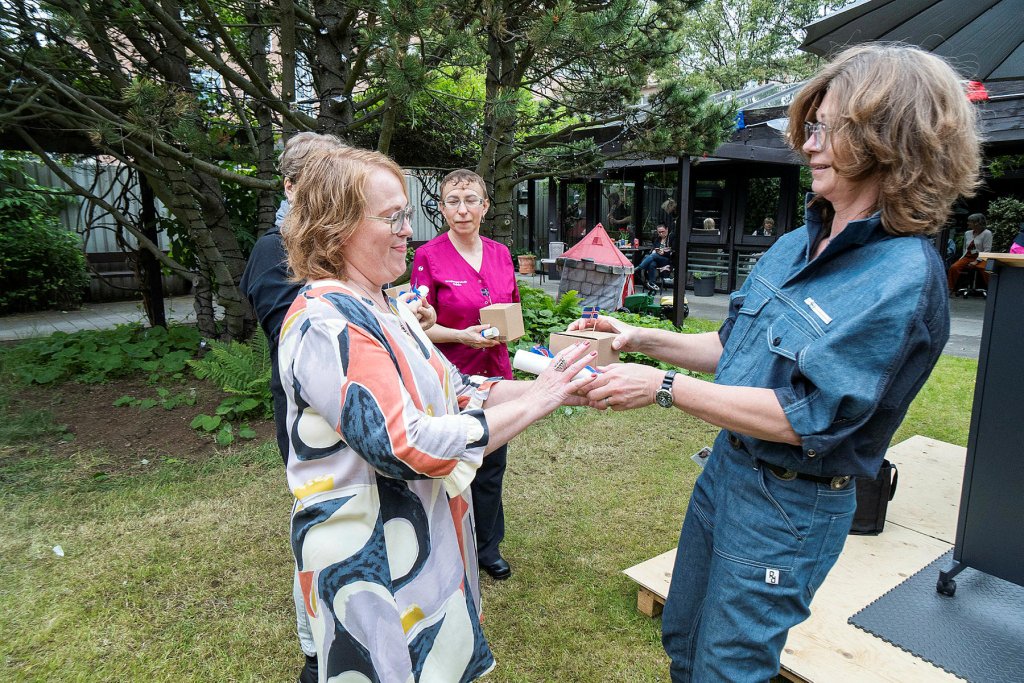 Jórunn Ósk Frímannsdóttir og Álfheiður Árdal.