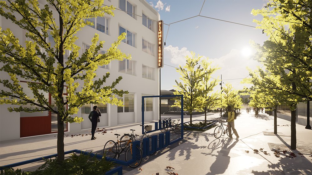 The Snake - bike racks