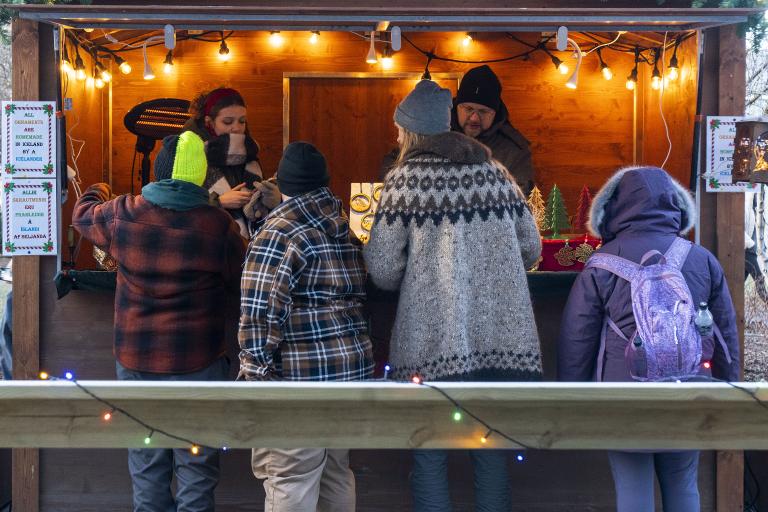 From the Christmas Market at Austurvöllur last year.