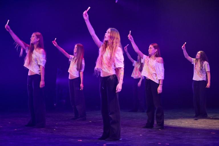 Atriði Háteigsskóla í Skrekk 2025.