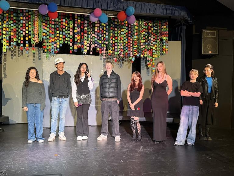 Mynd frá Söngvakeppni Breiðholts.