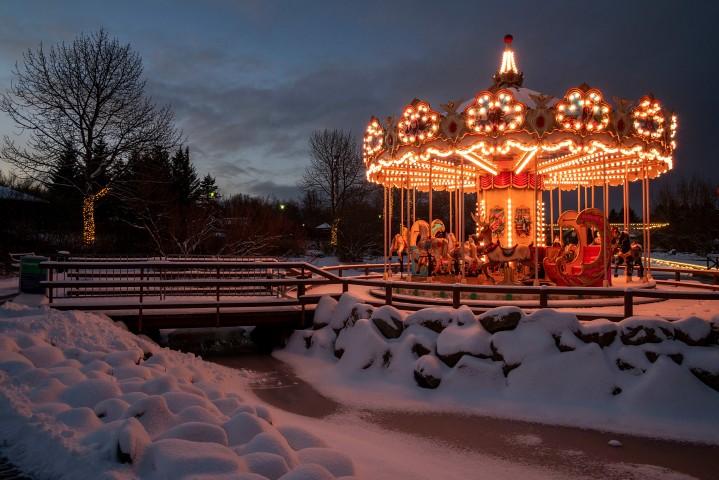 Christmas spirit is in the air at Reykjavík Family Park & Zoo.