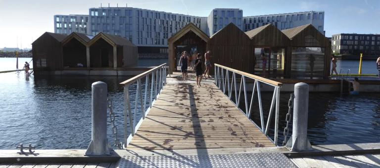 Flotgufur í Kaupmannahöfn.