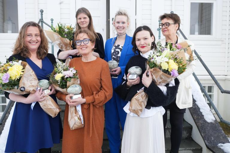 The Fjara Literary Prize recipients 2026