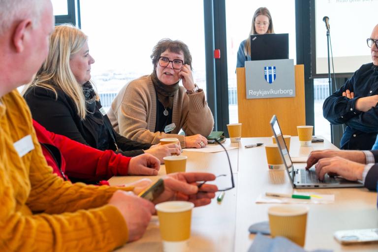 Frá fundi um verkefnið Skólaskip.